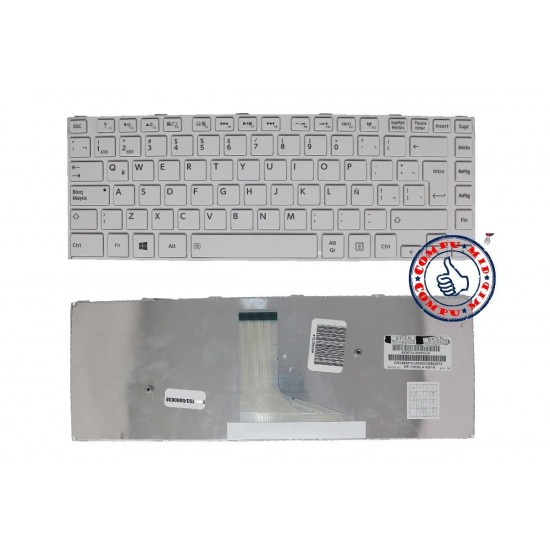 TECLADO ESPAÑOL TOSHIBA L40-A | BLANCO TOSHIBA 03441