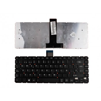 TECLADO ESPAÑOL TOSHIBA SATELLITE L40-B | NEGRO | SIN MARCO