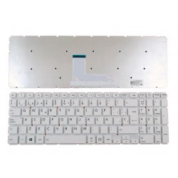 TECLADO ESPAÑOL TOSHIBA SATELLITE L55D-B | BLANCO SIN MARCO