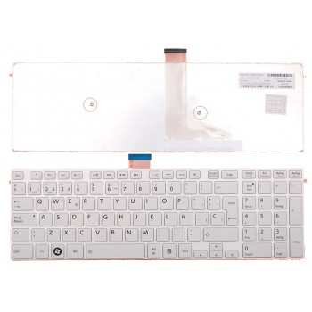 TECLADO ESPAÑOL TOSHIBA | SATELLITE S50-A BLANCO