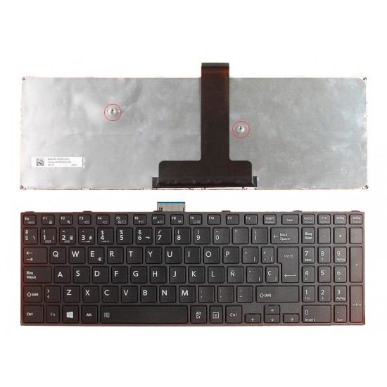 TECLADO ESPAÑOL TOSHIBA TECRA Z50-C SERIES | NEGRO CON FRAME TOSHIBA 06428M