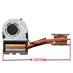 VENTILADOR CPU CON DISIPADOR TOSHIBA SATELLITE RADIUS P55W-C E45W-C  SERIES | H000085330 AB07505HX050B00 DFS531105MC0T