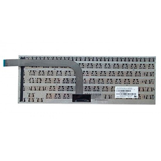 TECLADO INGLÉS TOSHIBA U900W NEGRO CON MARCO GRIS | 4B.NBU04.011 TOSHIBA 11244