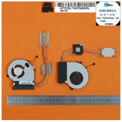 VENTILADOR CPU CON DISIPADOR TOSHIBA SATELLITE  L50-B L55-B L50D-B L55T-B L55-B5267 SERIES | FABLI00EUA NFB80A05H EF75070S1-C090-G99 DFS541105FC0T