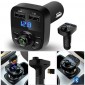 KIT DE COCHE MANOS LIBRES / BLUETOOTH / TRANSMISOR FM / REPRODUCTOR MP3 / CARGADOR USB x2 OEM 09030