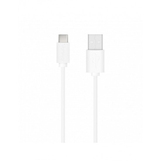 CABLE TIPO C 1METRO 2A PVC BLANCO VANWOR L-03 VANWOR 08296