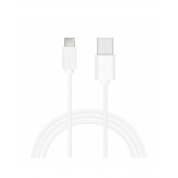 CABLE TIPO C 1METRO 2A PVC BLANCO VANWOR L-03