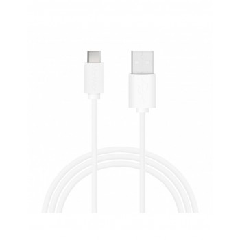 CABLE TIPO C 1METRO 2A PVC BLANCO VANWOR L-03