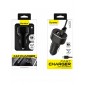 CARGADOR COCHE MICRO USB CON DOS PUERTOS USB 2.4A VANWOR CX-241 VANWOR 08287