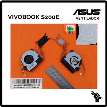 VENTILADOR CPU CON DISIPADOR | ASUS | VIVOBOOK S200E