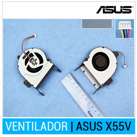VENTILADOR CPU | ASUS X55VD | X55V | X45C | X45VD | R500V | K55VM ASUS 04701