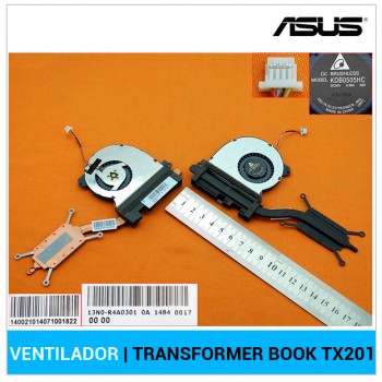 VENTILADOR CPU CON DISIPADOR | ASUS TRANSFORMER BOOK TX201 | TX201LA