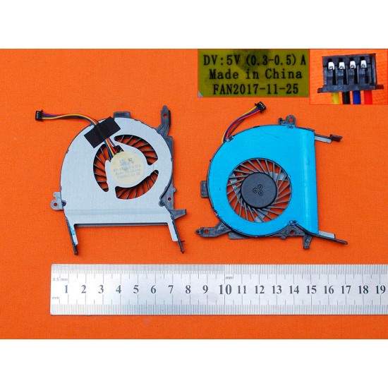 VENTILADOR CPU ASUS FL5900U FL5900 FL5900L X556UB X556 SERIES | EF75070S1-C430-S9A ASUS 07203