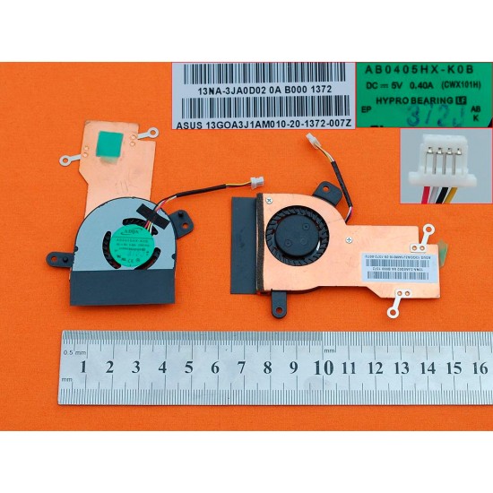 VENTILADOR ASUS EEE PC X101H SERIES | AB0405HX-K0B ASUS 06784