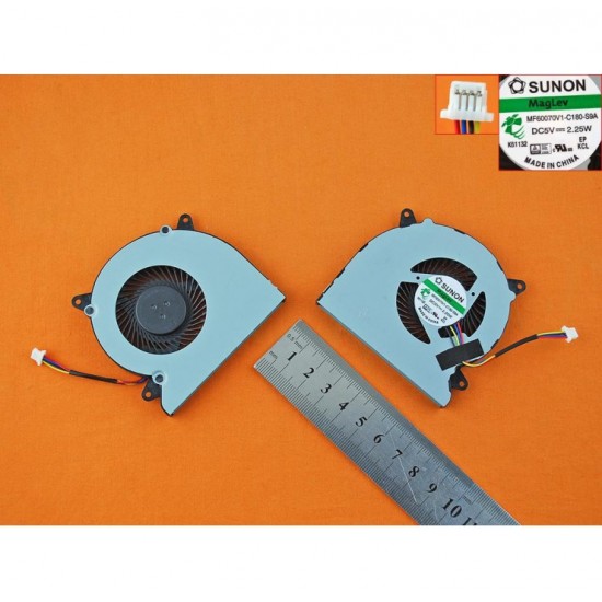 VENTILADOR CPU ASUS N750 N750JK N750JV SERIES ASUS 04672