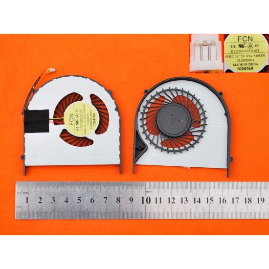VENTILADOR CPU DELL INSPIRON 15-7000 | 07YTJC DELL 06643