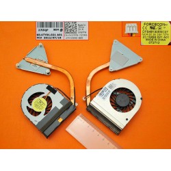 VENTILADOR CPU CON DISIPADOR DELL INSPIRON N4050 V1450 SERIES | DFS481305MCOT 60.4TY01.021 60.4IU40.001 A01 0FYYPM