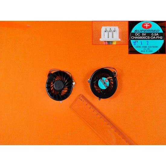 VENTILADOR CPU FUJITSU LIFEBOOOK AH530 A530 SERIES | CHA5605CS-OA-FH2 AD5605HX-JD3 FUJITSU 04957