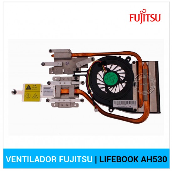 VENTILADOR CON DISIPADOR FUJITSU | LIFEBOOOK AH530 FUJITSU 04674