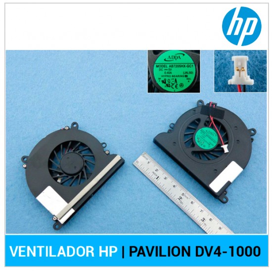 VENTILADOR CPU | HP PAVILION DV4-2000 HP 02445C