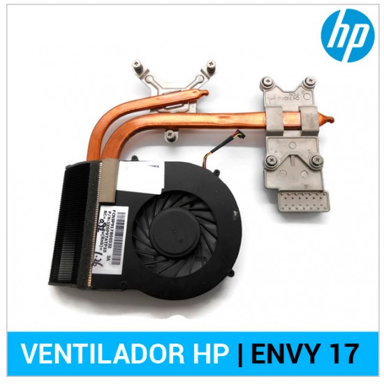 VENTILADOR CPU CON DISIPADOR | HP ENVY 17 HP 04409