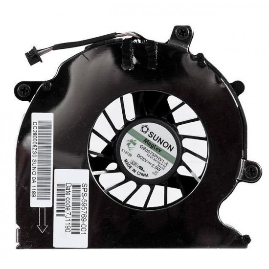 VENTILADOR CPU HP ELITEBOOK 8540P SERIES | 595769-001 595766-001 HP 04901C