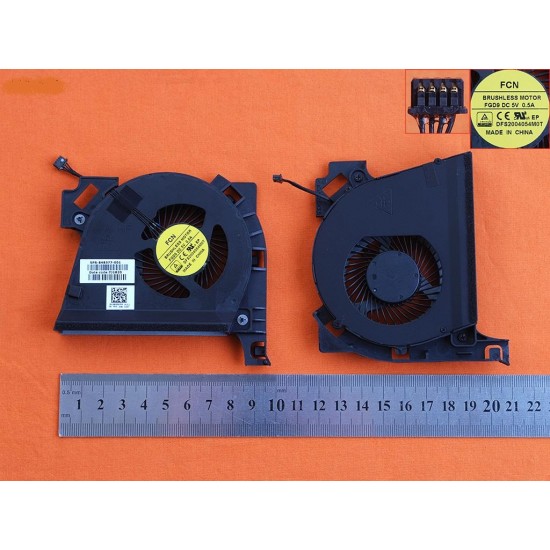 VENTILADOR CPU HP ZBOOK 17 G3 SERIES | DC28000GZF0 848377-001 DFS2004054M0T HP 07449