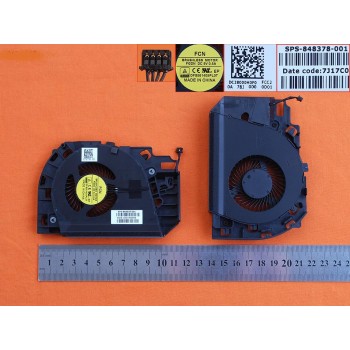 VENTILADOR GPU HP ZBOOK 17 G3 SERIES |  DC28000H0F0 848378-001 DFS561405PL0T