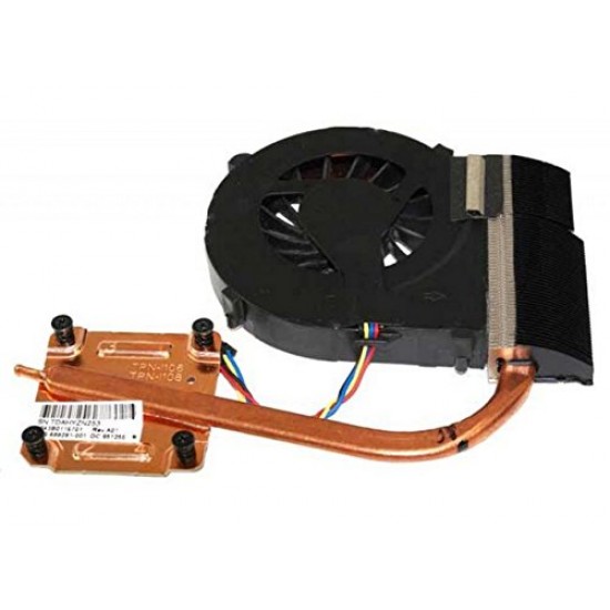 VENTILADOR CPU CON DISIPADOR HP COMPAQ PRESARIO CQ58 SERIES | 688281-001 HP 06363