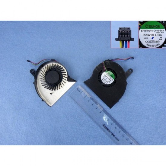 VENTILADOR CPU HP PROBOOK 4340S 4341S SERIES | EF75070V1-C040-S9A HP 02291
