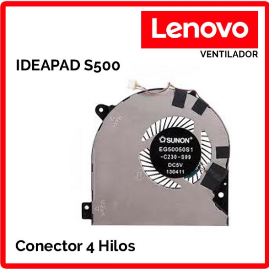 Ventilador Fan CPU LENOVO | IDEAPAD S500 LENOVO 03935