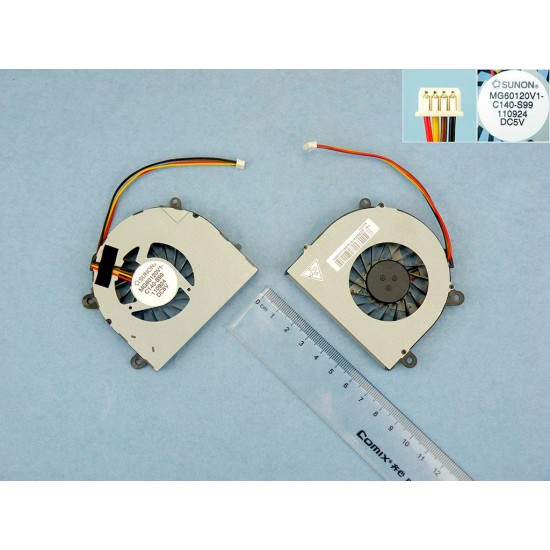 VENTILADOR CPU | LENOVO IDEAPAD G770 SERIES | MG60120V1-C140-S99 LENOVO 05202C