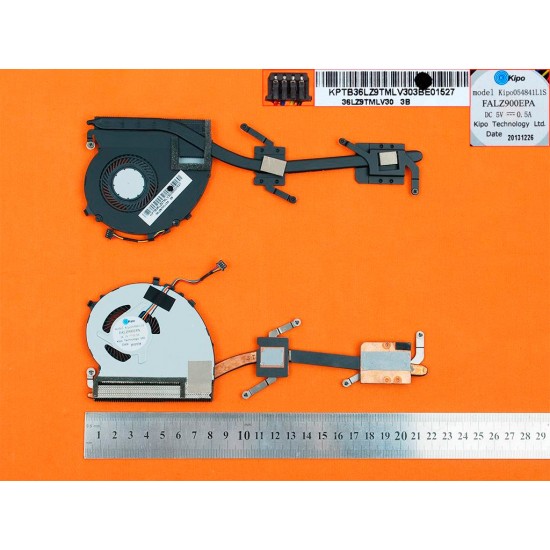 VENTILADOR CPU CON DISIPADOR LENOVO IDEAPAD U430 U430P U530 U530P SERIES | FALZ900EPA 36LZ9TMLV30 LENOVO 07870