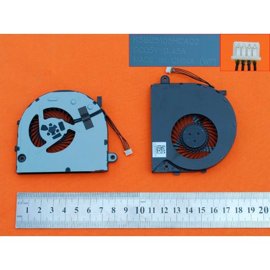 VENTILADOR CPU LENOVO B50-45 SERIES | KSB05105HCA02 LENOVO 07003