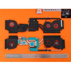 VENTILADOR CPU Y GPU CON DISIPADORES MSI GS63VR GS73VR SERIES | BS5005HS-U2L1 BS5005HS-U2F1