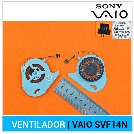VENTILADOR CPU | SONY VAIO SVF14N SONY 04680
