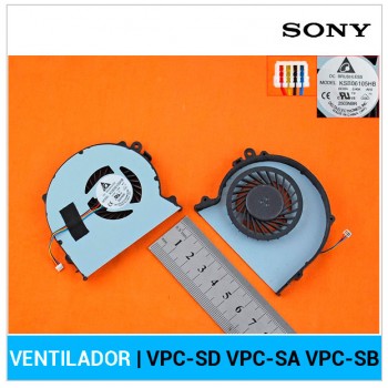 VENTILADOR CPU SONY VAIO VPC-SD VPC-SA VPC-SB SERIES