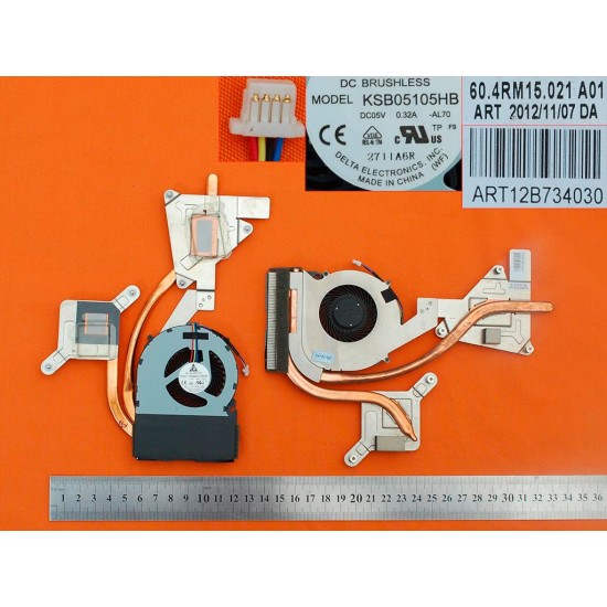 VENTILADOR CON DISIPADOR SONY VAIO SVE17 SERIES | 60.4RM15.021 KSB05105HB SONY 06804