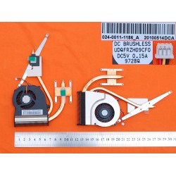 VENTILADOR CPU CON DISIPADOR SONY VAIO VGN-SR SERIES | 024-0011-1186_A