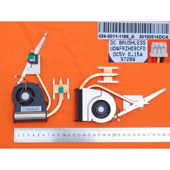 VENTILADOR CPU CON DISIPADOR SONY VAIO VGN-SR SERIES | 024-0011-1186_A