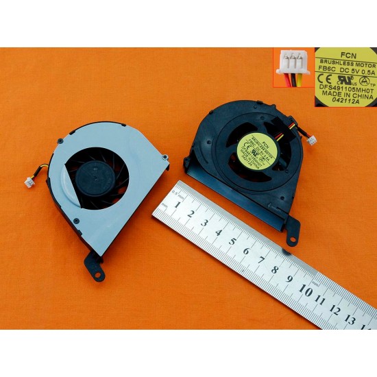 VENTILADOR CPU | TOSHIBA SATELLITE L750 | DFS491105MH0T TOSHIBA 05023