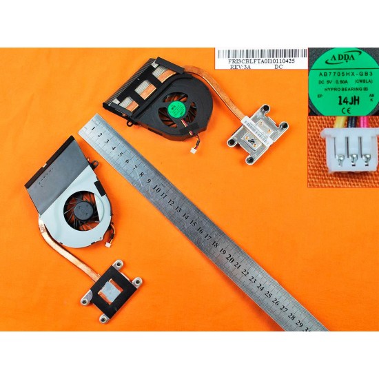VENTILADOR CON DISIPADOR | TOSHIBA SATELLITE L750 | L755 | L755D SERIES TOSHIBA 05509