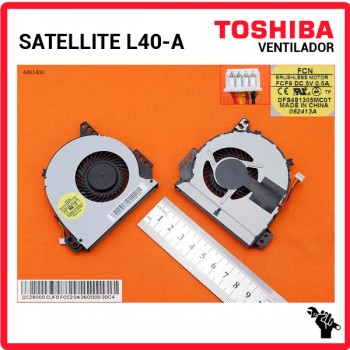 VENTILADOR CPU | TOSHIBA | SATELLITE L40-A | L40T-A | L40T-B