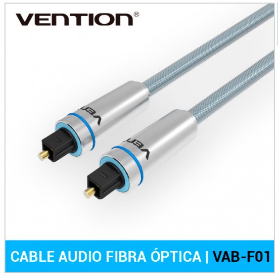 VENTION CABLE AUDIO FIBRA ÓPTICA M/M 1.0M | VAB-F01-S100 VENTION 04463