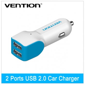 VENTION ADAPTADOR DE COCHE 2 PUERTOS USB | VBC-A04