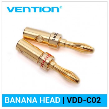 VENTION BANANA HEAD CONEXIÓN A AMPLIFICADOR | VDD-C02