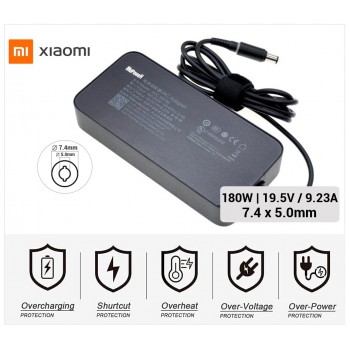 CARGADOR XIAOMI COMPATIBLE | 19.5V / 9.23A | 7.4 x 5.0mm | 180W