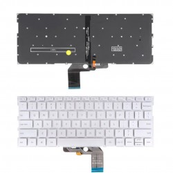 TECLADO US XIAOMI MI AIR 13.3 SERIES RETROILUMINADO COLOR PLATA | MK1000005761 490.09U07.0D01