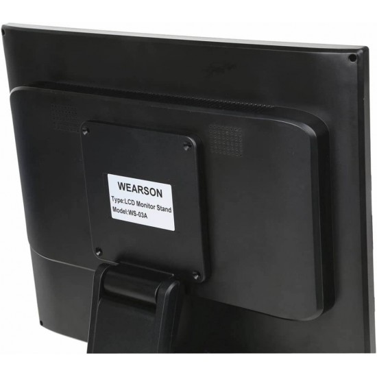 SOPORTE DE MONITOR LCD VESA 75x75mm 100x100mm PLEGABLE GENÉRICOS / OEM 32080